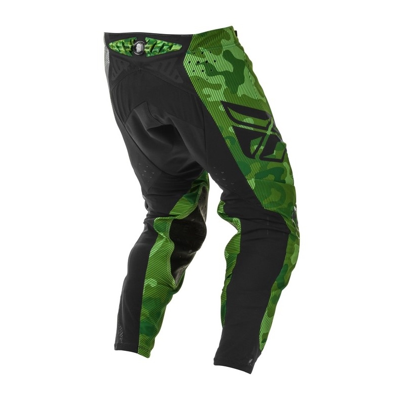Motocrossowe spodnie FLY Racing Evolution zielono-czarne