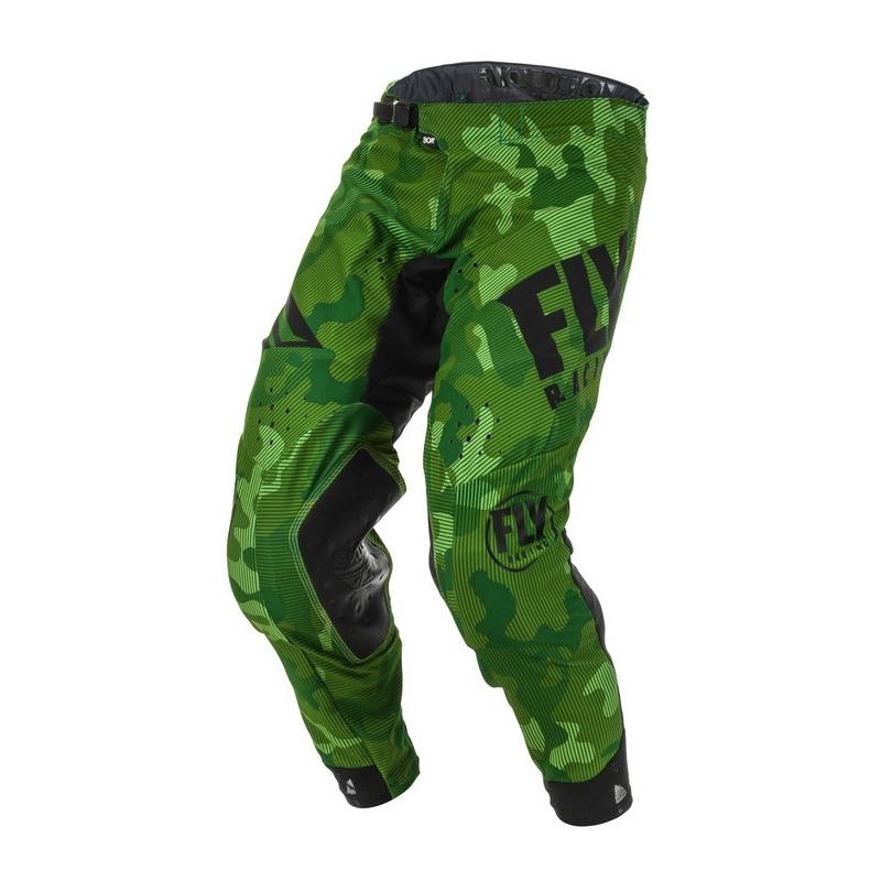 Motocrossowe spodnie FLY Racing Evolution zielono-czarne