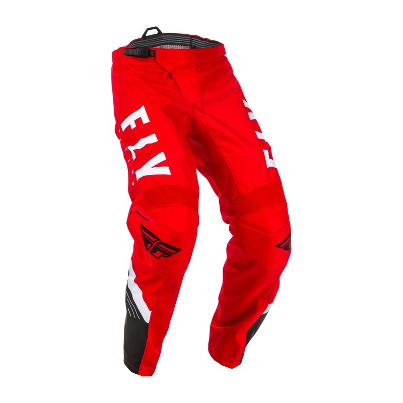 Motocrossowe spodnie FLY Racing F-16 2020 czerwono-czarno-białe