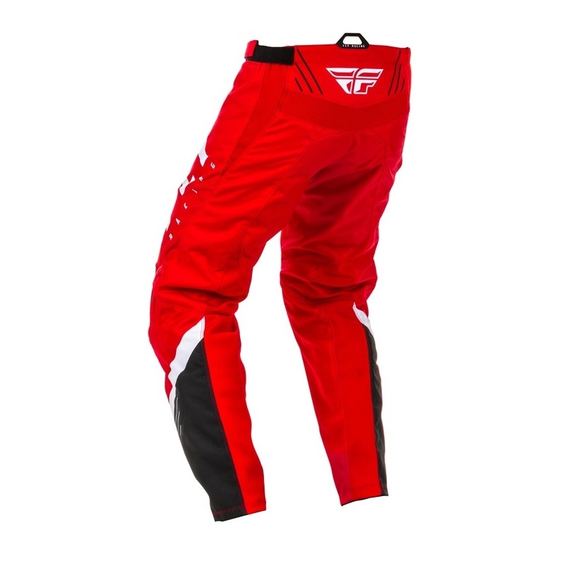 Motocrossowe spodnie FLY Racing F-16 2020 czerwono-czarno-białe