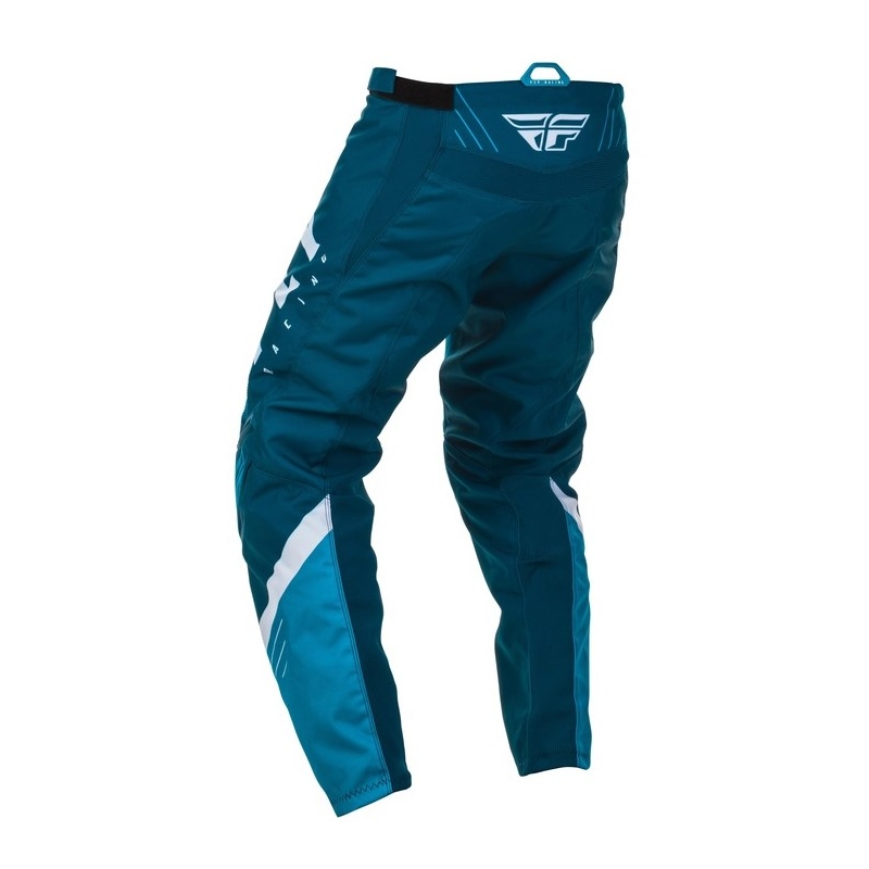 Motocrossowe spodnie FLY Racing F-16 2020 niebiesko-białe