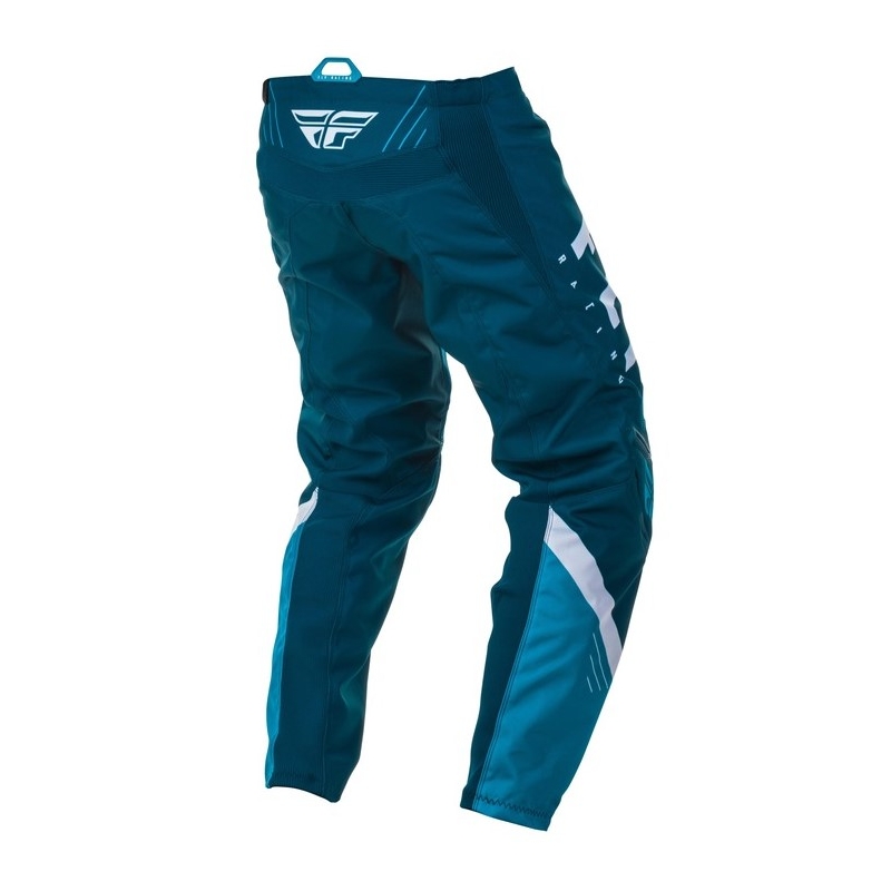Motocrossowe spodnie FLY Racing F-16 2020 niebiesko-białe