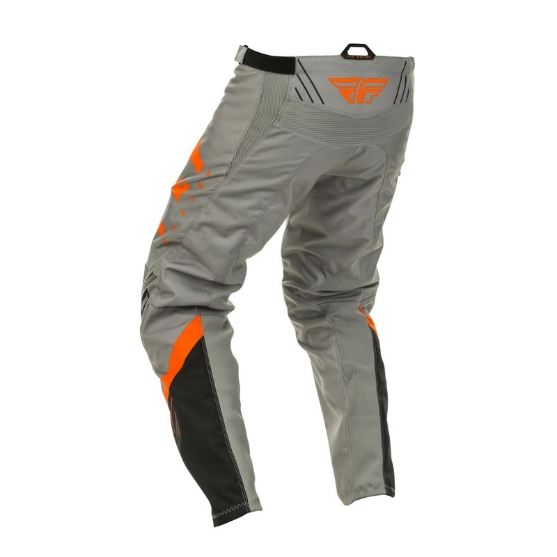 Motocrossowe spodnie FLY Racing F-16 2020 szaro-czarno-pomarańczowe