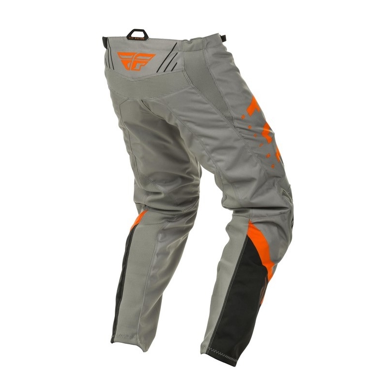 Motocrossowe spodnie FLY Racing F-16 2020 szaro-czarno-pomarańczowe