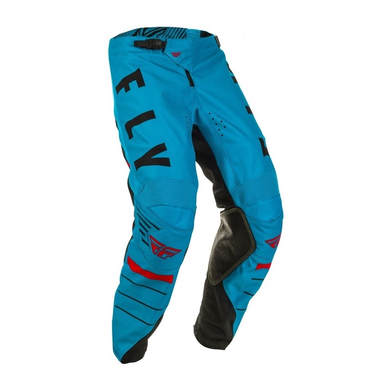 Motocrossowe spodnie FLY Racing Kinetic K120 niebiesko-czarno-czerwone
