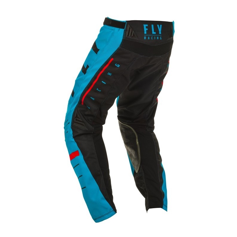 Motocrossowe spodnie FLY Racing Kinetic K120 niebiesko-czarno-czerwone
