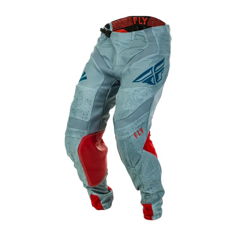 Motocrossowe spodnie FLY Racing Lite 2020 czerwono-niebieskie
