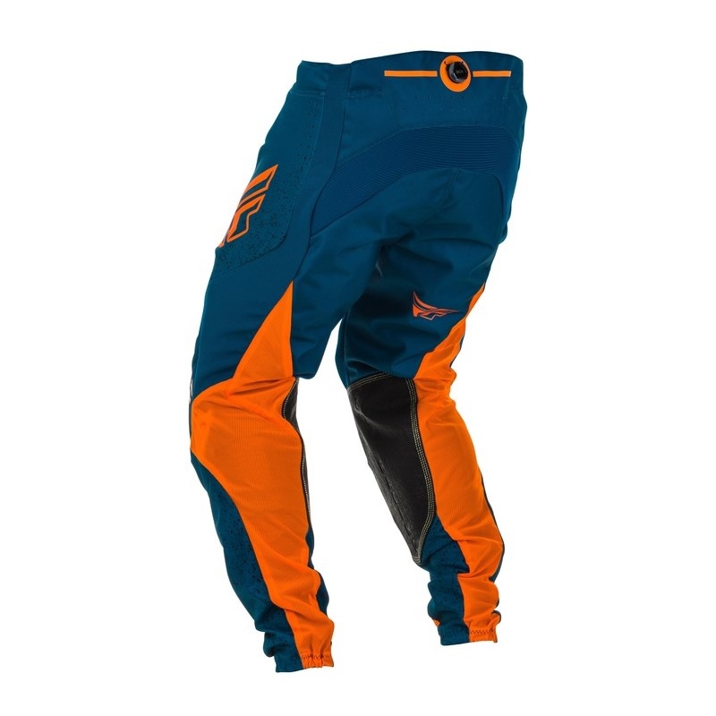 Motocrossowe spodnie FLY Racing Lite 2020 pomarańczowo-niebieskie