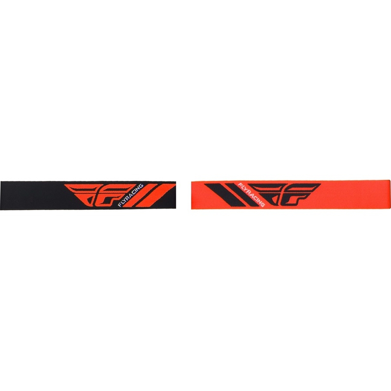 Gogle motocrossowe FLY Racing Zone 2019 orange-black (orange chrome plexi)