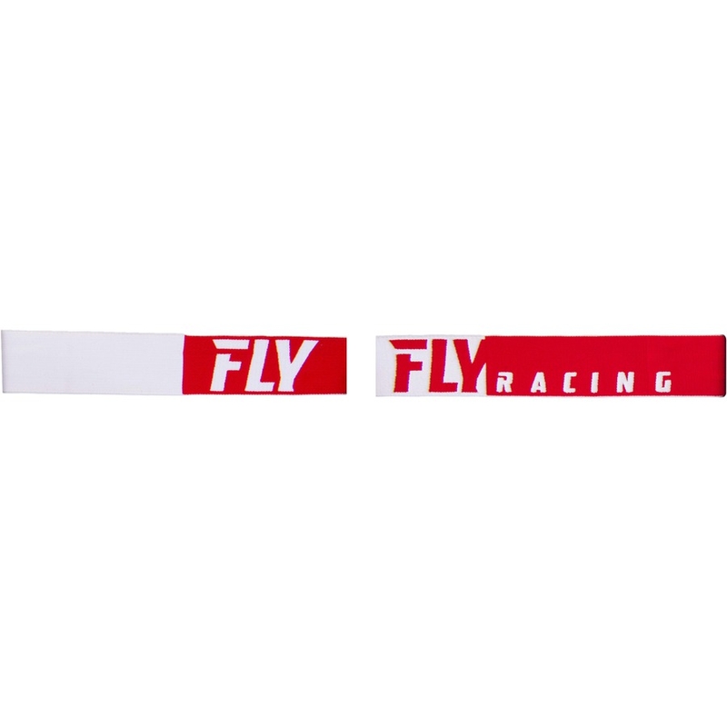 Gogle FLY Racing Zone PRO 2019 czerwono-białe (czerwona chrom szyba) wyprzedaż