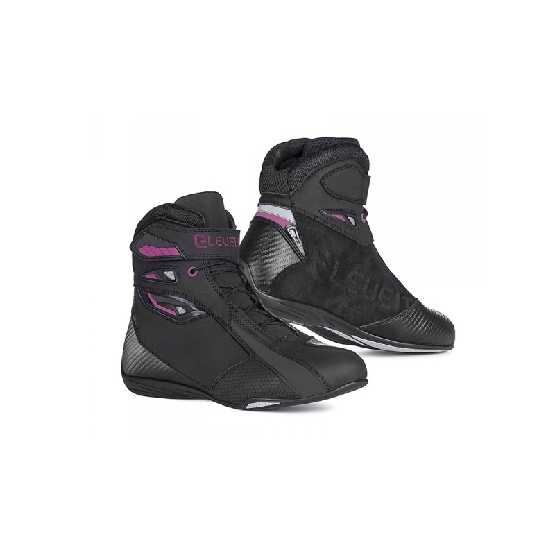 Damskie buty motocyklowe Eleveit T SPORT WP czarno-fioletowe