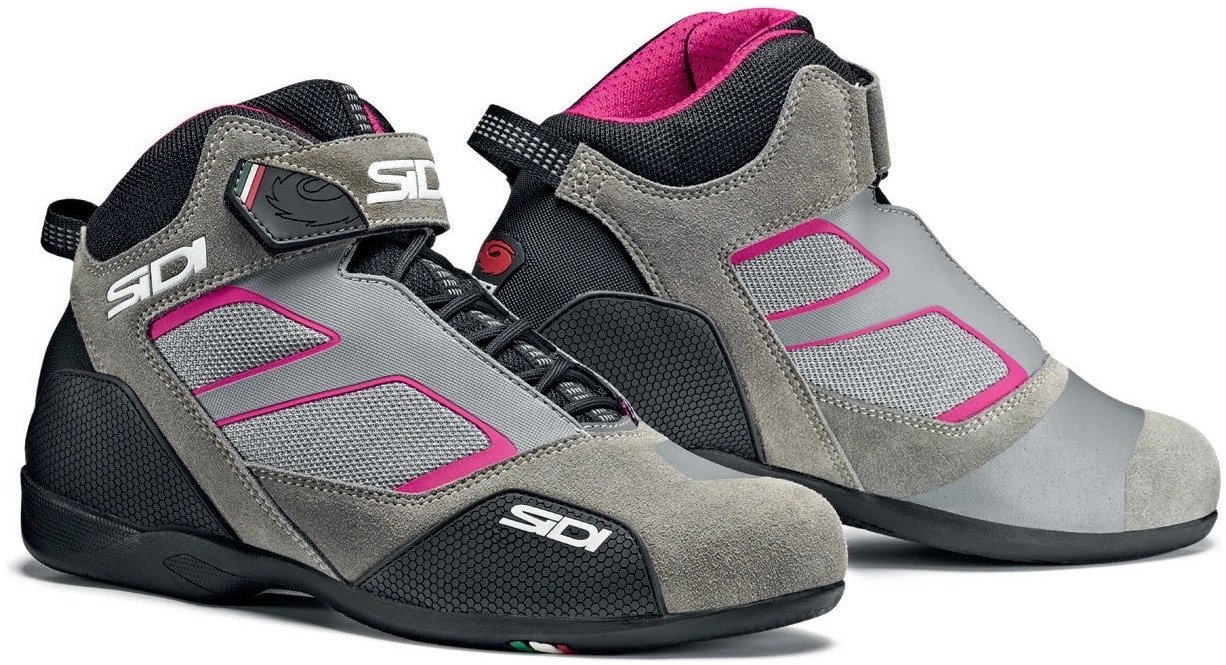 Szukasz Damskie buty motocyklowe SIDI Meta szaro-różowe