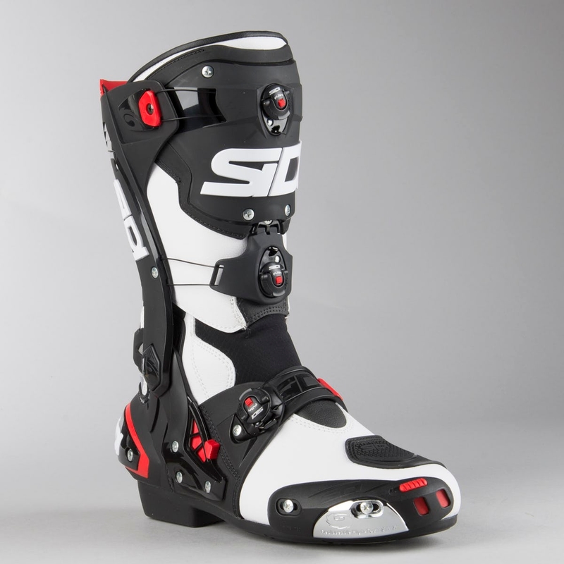 Buty motocyklowe SIDI REX biało-czarne wyprzedaż