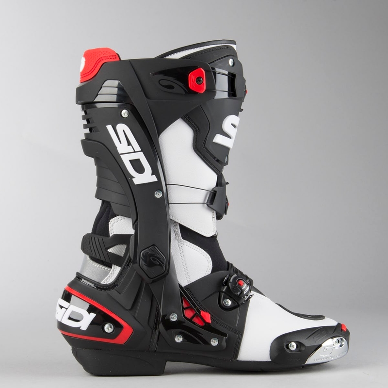 Buty motocyklowe SIDI REX biało-czarne wyprzedaż