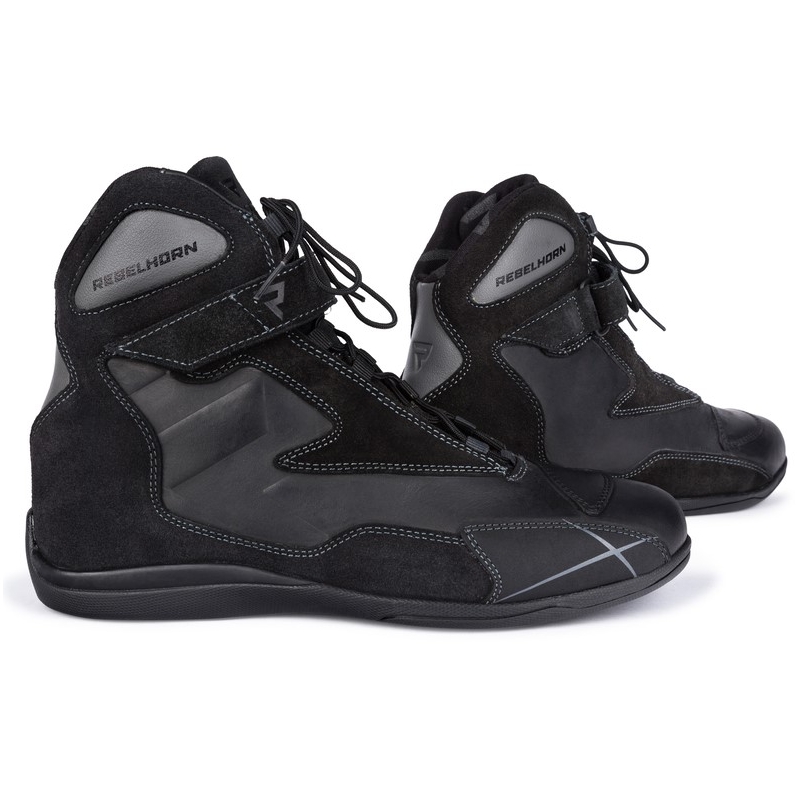 Buty motocyklowe Rebelhorn Spark czarno-szare wyprzedaż