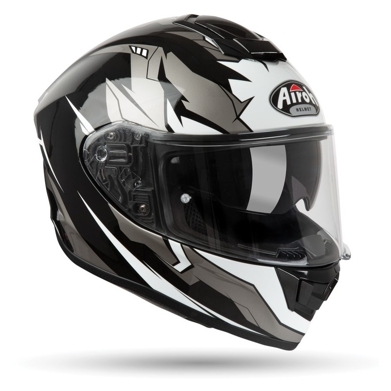 Integralny kask motocyklowy Airoh ST 501 Bionic biało-czarny