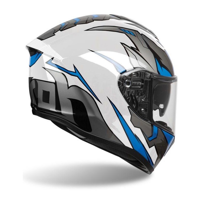 Integralny kask motocyklowy Airoh ST 501 Bionic biało-niebieski