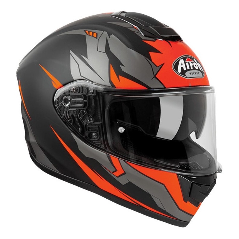 Integralny kask motocyklowy Airoh ST 501 Bionic pomarańczowo-czarny