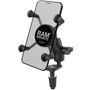 RAM Mounts X-Grip uchwyt na telefon komórkowy z mocowaniem na szyję do kierownicy motocykla
