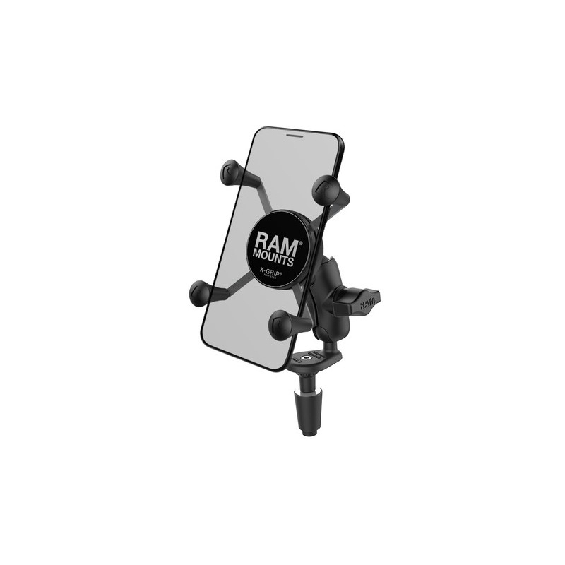 RAM Mounts X-Grip uchwyt na telefon komórkowy z mocowaniem na szyję do kierownicy motocykla