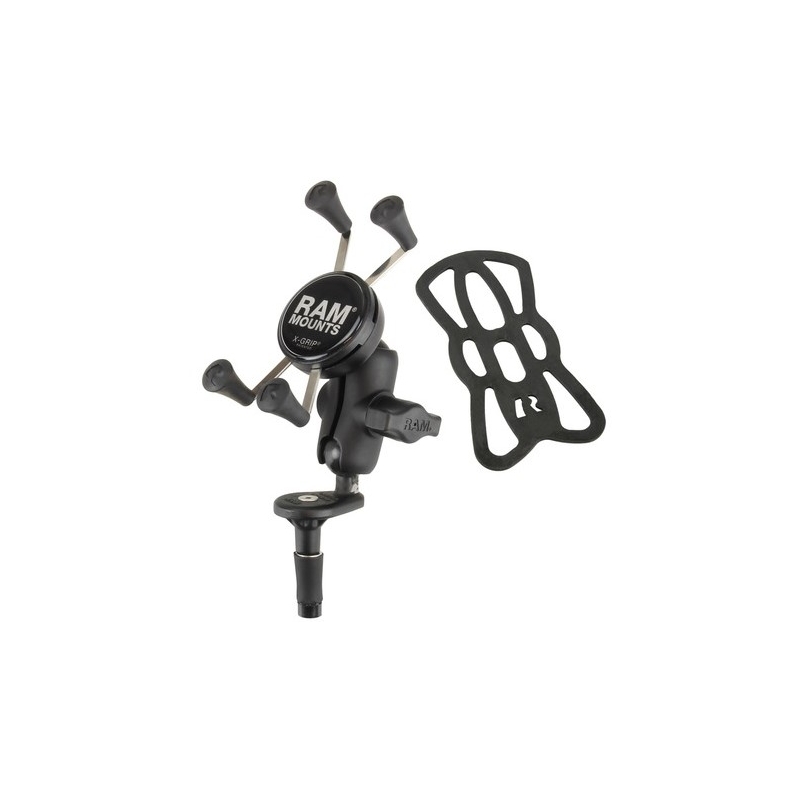 RAM Mounts X-Grip uchwyt na telefon komórkowy z mocowaniem na szyję do kierownicy motocykla