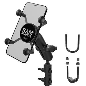 RAM Mounts X-Grip uchwyt na telefon komórkowy z mocowaniem do dźwigni hamulca/sprzęgła/kierownicy