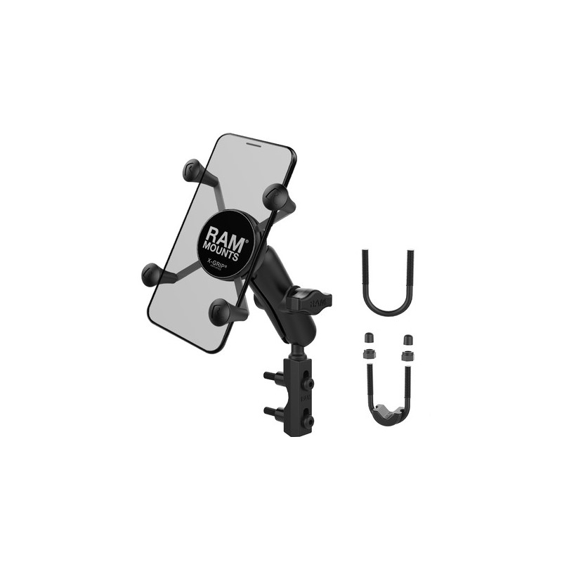 RAM Mounts X-Grip uchwyt na telefon komórkowy z mocowaniem do dźwigni hamulca/sprzęgła/kierownicy