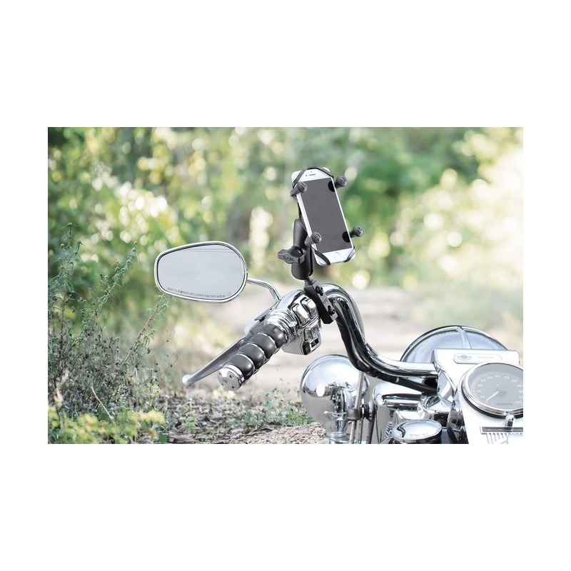 RAM Mounts X-Grip uchwyt na telefon komórkowy z mocowaniem do dźwigni hamulca/sprzęgła/kierownicy