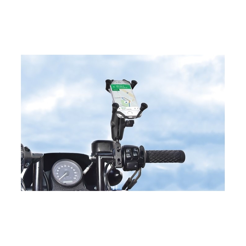 RAM Mounts X-Grip uchwyt na telefon komórkowy z mocowaniem do dźwigni hamulca/sprzęgła/kierownicy