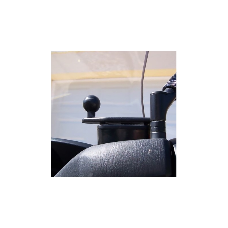 RAM Mounts do motocyklowego zbiorniczka płynu hamulcowego z bocznym trzpieniem 1"