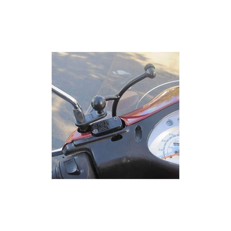 RAM Mounts z trzpieniem 1" do lusterka wstecznego motocyklowego o średnicy wylotu do 11 mm wyprzedaż