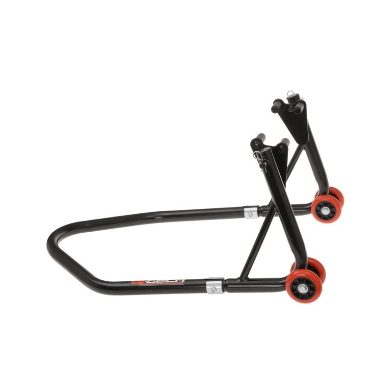 Stojak motocyklowy przedni/tylny Q-TECH czarny