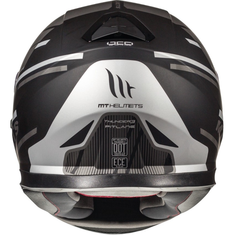 Integralny kask motocyklowy MT Thunder 3 SV Pitlane czarno-szary