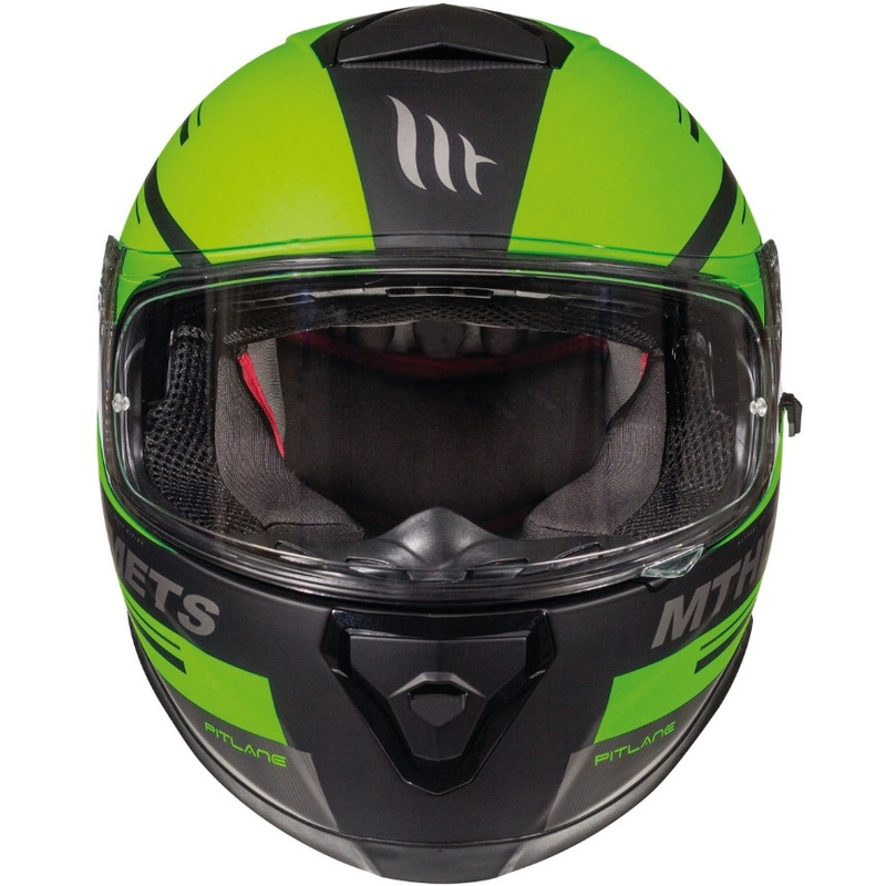 Integralny kask motocyklowy MT Thunder 3 SV Pitlane czarno-fluo zielony wyprzedaż