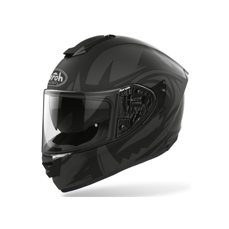 Integralny kask motocyklowy Airoh ST 501 Spektro czarno-szary
