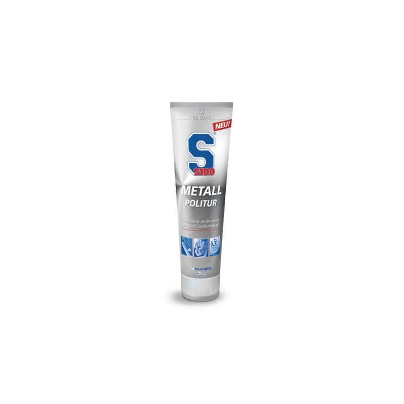 Środek do polerowania powierzchni chromowanych, aluminiowych i metalowych S100 100 ml