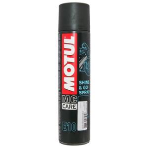 Spray do pielęgnacji plastików Motul E10 Shine & Go 400 ml