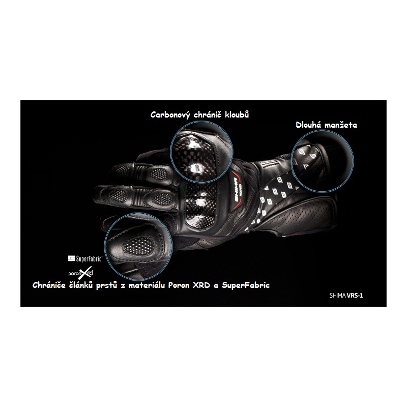 Rękawice motocyklowe Shima Prospeed wyprzedaż