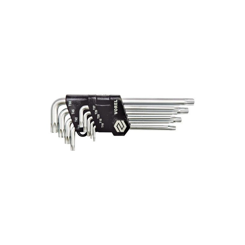 Zestaw kluczy torx 9szt.