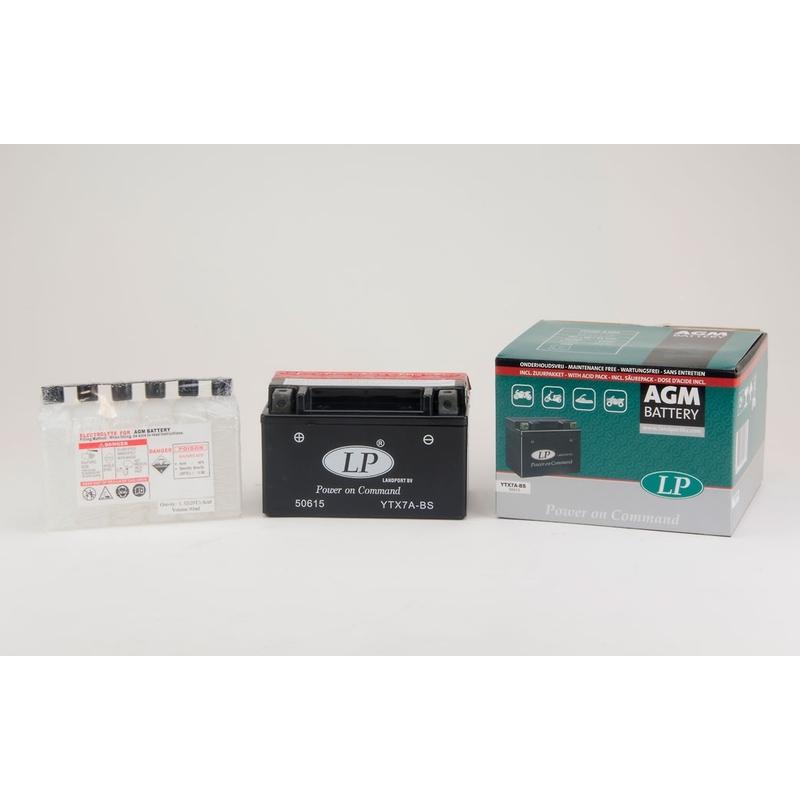 Akumulator bezobsługowy Landport YTX7A-BS, 12V 6Ah