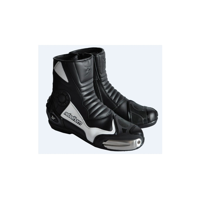 Buty motocykl Rebelhorn Street 2 czarno-biały