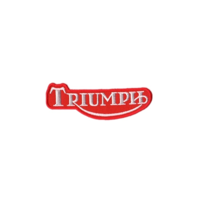 Naszywka i naklejka Triumph czerwona
