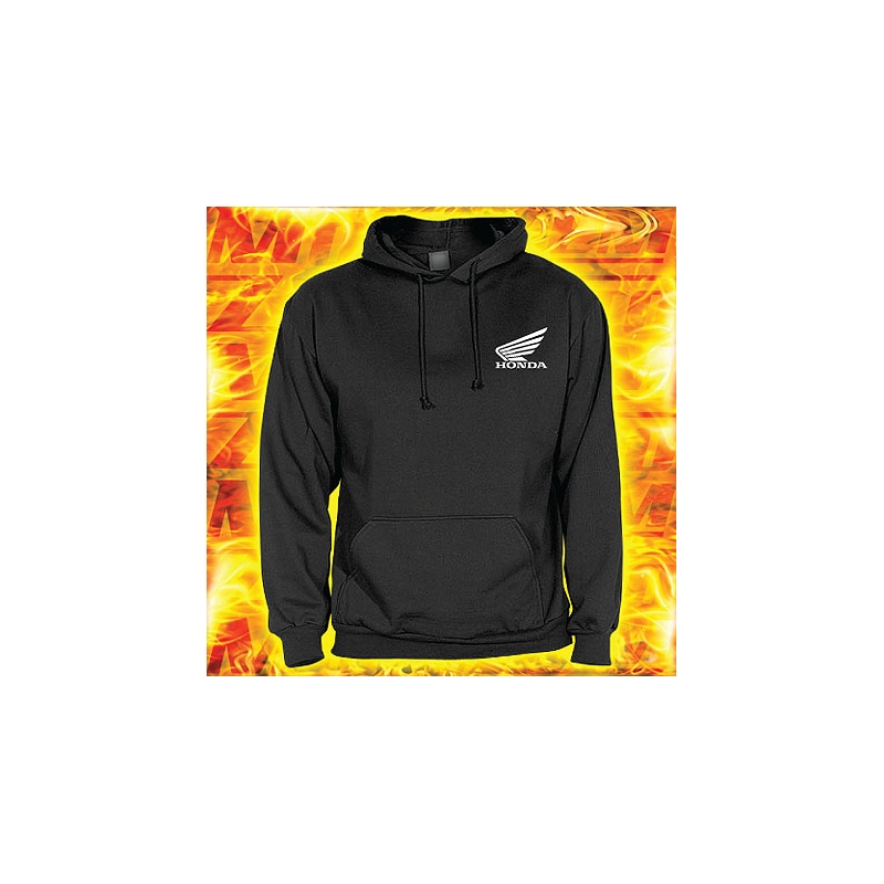 Bluza motyw Honda czarnym kapturem