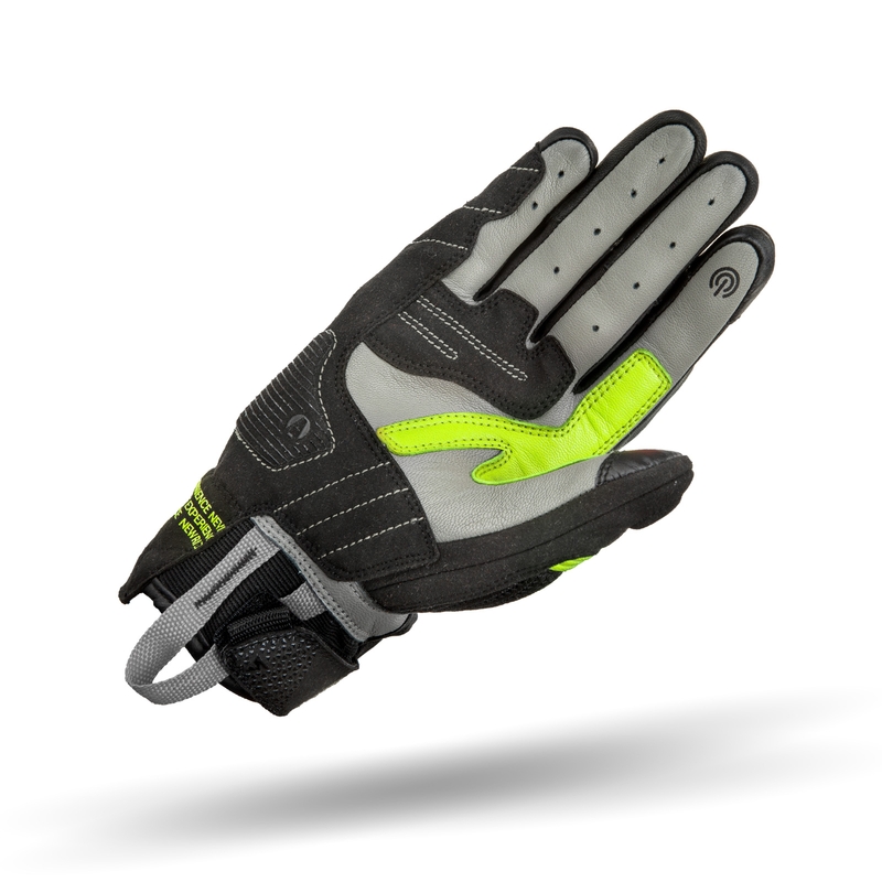 Rękawice motocyklowe Shima X-Breeze 2 czarno-fluo żółte