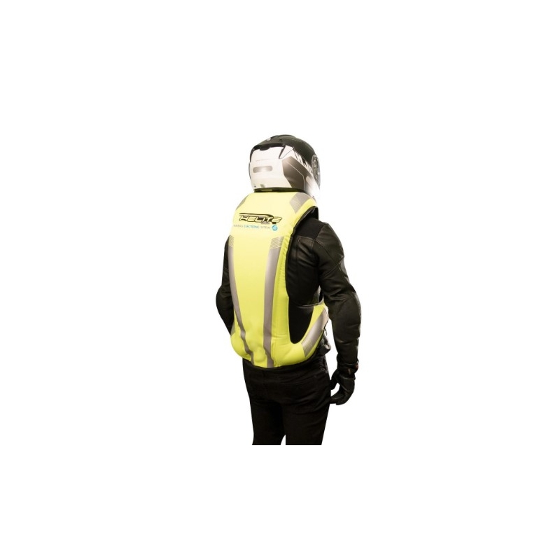 Kamizelka z elektroniczną poduszką powietrzną HELITE e-Turtle fluo yellow