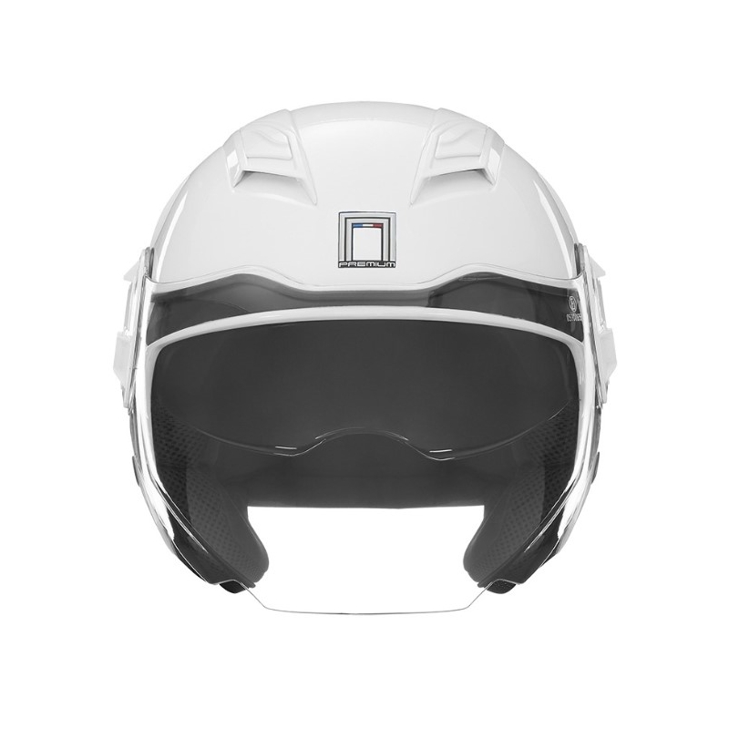 Otwarty kask motocyklowy NOX PREMIUM Booster biały