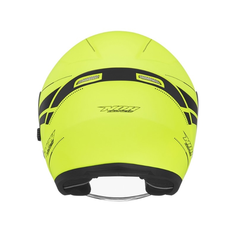 Otwarty kask motocyklowy NOX N127 Late żółty wyprzedaż