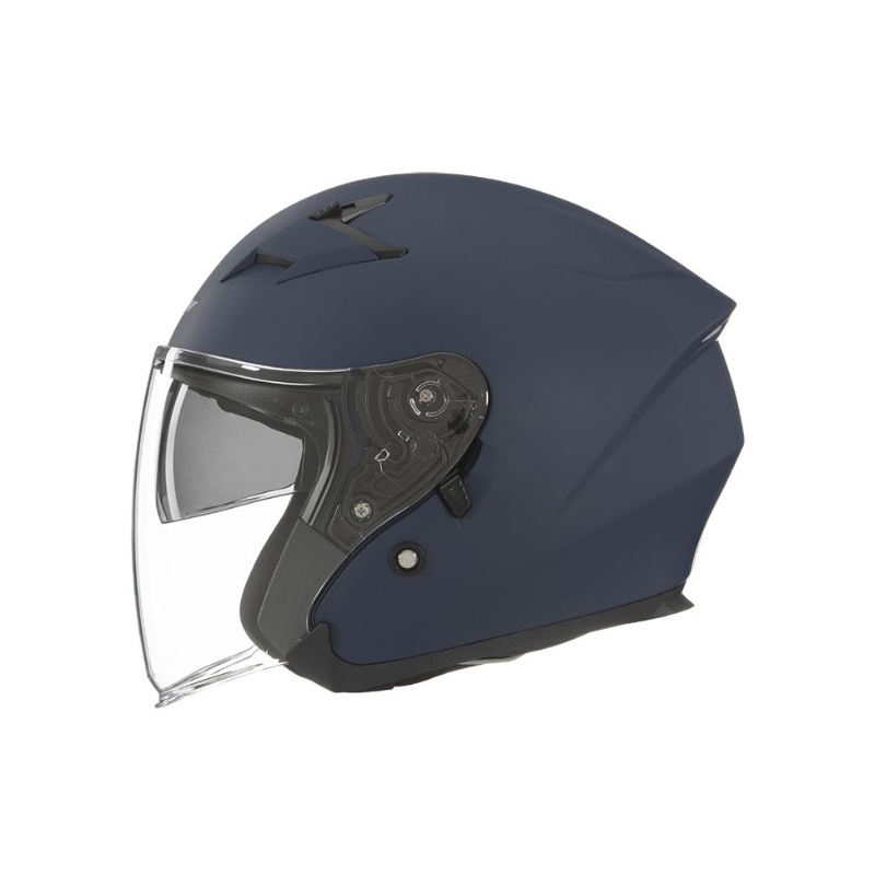 Otwarty kask motocyklowy NOX N127 matowy niebieski