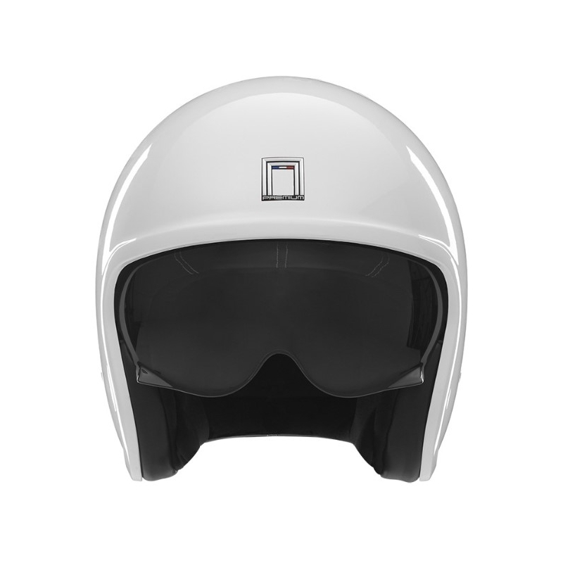 Otwarty kask motocyklowy NOX PREMIUM Next biały