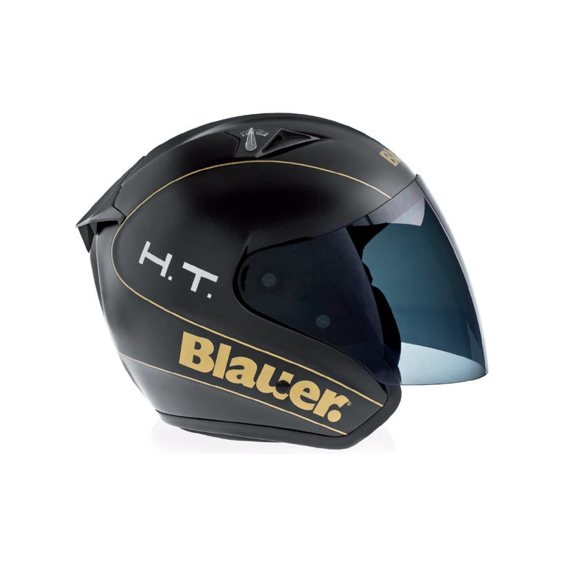 Kask moto otwarty Blauer Trooper czarny matowy